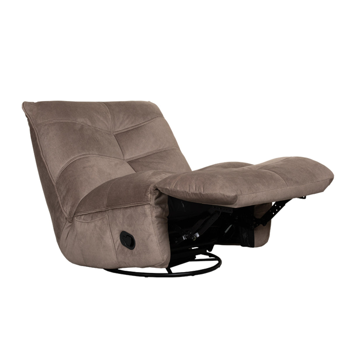 LABEL51 Fauteuil Take It Easy - Taupe - Cosmo van LABEL51 – Luxe comfort op maat van PureWonen. Vraag naar de beste prijs.