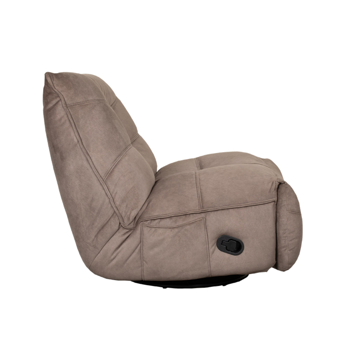 LABEL51 Fauteuil Take It Easy - Taupe - Cosmo van LABEL51 – Luxe comfort op maat van PureWonen. Vraag naar de beste prijs.