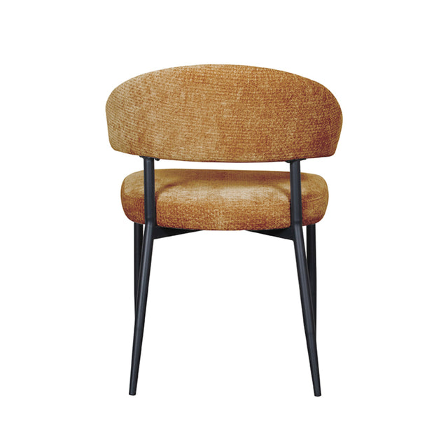 LABEL51 Eetkamerstoel Bliss - Mustard - Elite van LABEL51 – Luxe comfort op maat van PureWonen. Vraag naar de beste prijs.