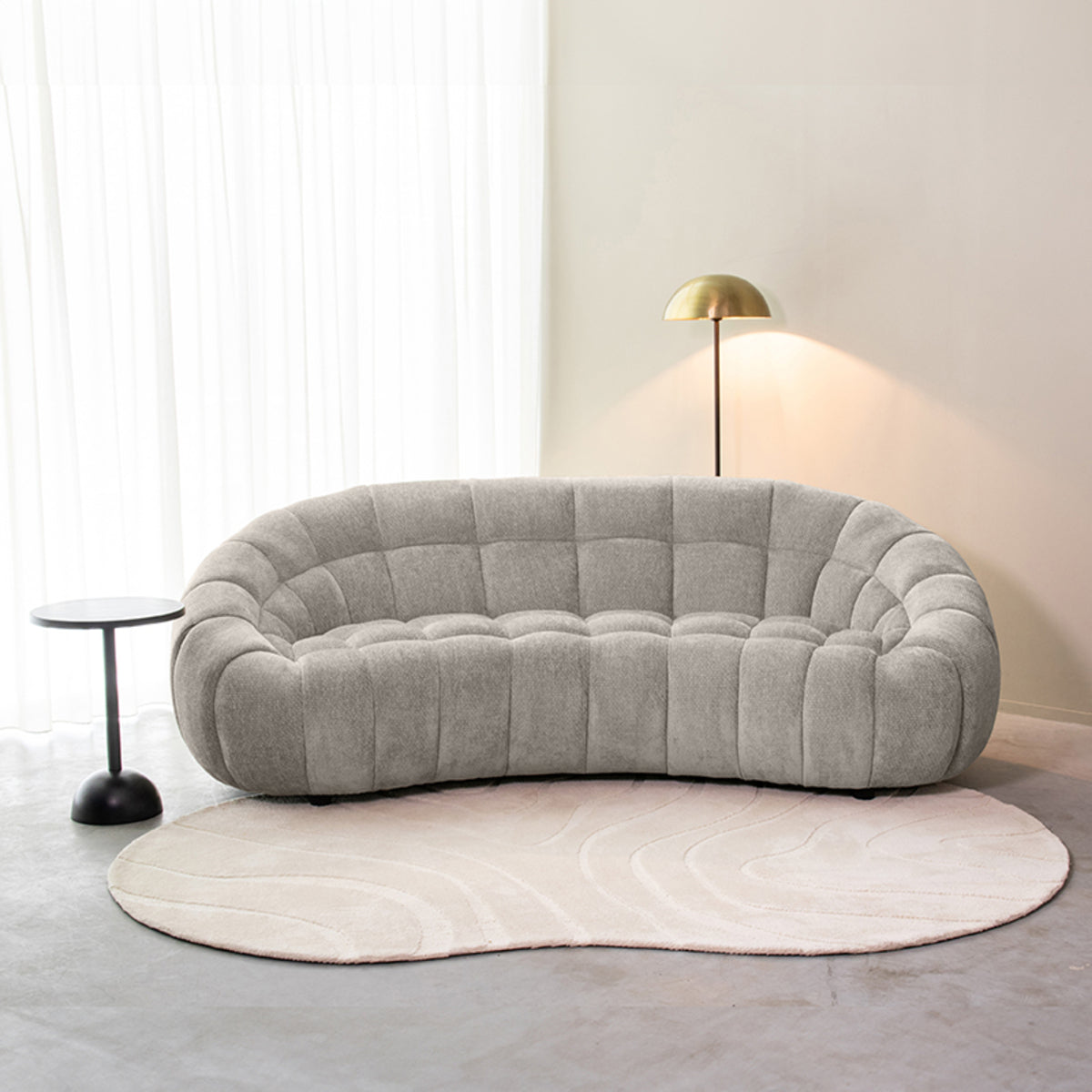 LABEL51 Bank Cloud - Stone - Elite - 3-Zits van LABEL51 - laagste prijs offerte van PureWonen