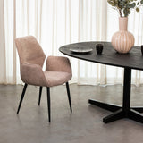 LABEL51 Eetkamerstoel Morris - Clay - Elite van LABEL51 – Luxe comfort op maat van PureWonen. Vraag naar de beste prijs.