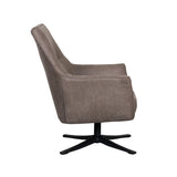 LABEL51 Fauteuil Tod - Taupe - Micro Suede van LABEL51 – Luxe comfort op maat van PureWonen. Vraag naar de beste prijs.