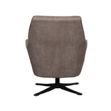 LABEL51 Fauteuil Tod - Taupe - Micro Suede van LABEL51 – Luxe comfort op maat van PureWonen. Vraag naar de beste prijs.
