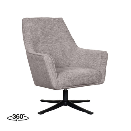 LABEL51 Fauteuil Tod - Stone - Elite van LABEL51 – Luxe comfort op maat van PureWonen. Vraag naar de beste prijs.