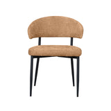 LABEL51 Eetkamerstoel Bliss - Cognac - Elite van LABEL51 – Luxe comfort op maat van PureWonen. Vraag naar de beste prijs.