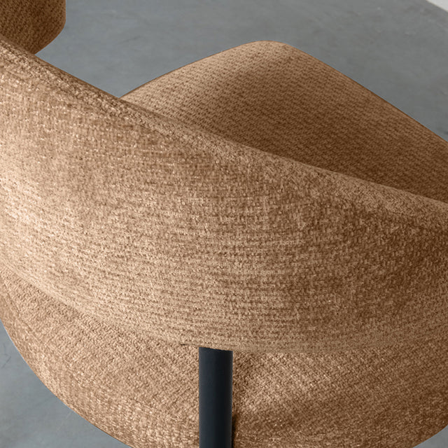 LABEL51 Eetkamerstoel Bliss - Cognac - Elite van LABEL51 – Luxe comfort op maat van PureWonen. Vraag naar de beste prijs.