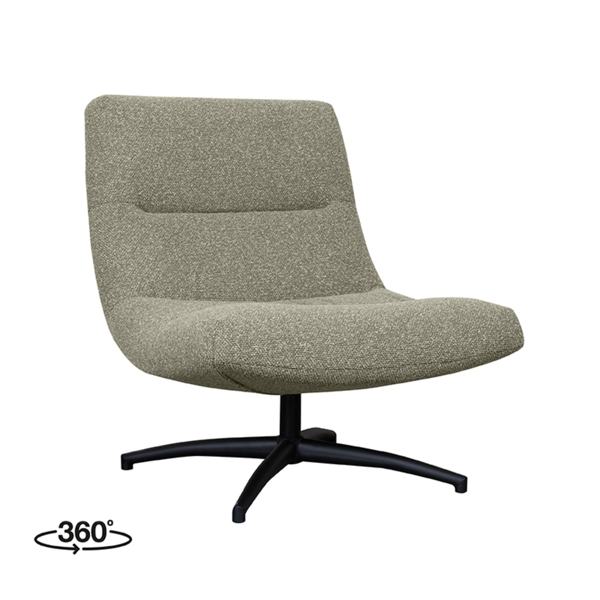 LABEL51 Fauteuil Calix - Naturel - Boucle van LABEL51 – Luxe comfort op maat van PureWonen. Vraag naar de beste prijs.