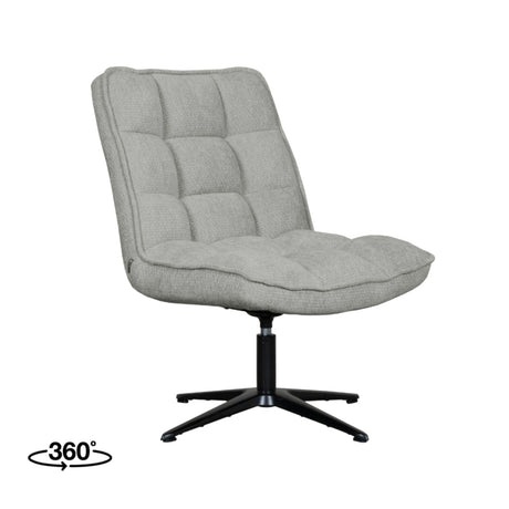 LABEL51 Fauteuil Vince - Stone - Elite van LABEL51 – Luxe comfort op maat van PureWonen. Vraag naar de beste prijs.