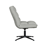 LABEL51 Fauteuil Vince - Stone - Elite van LABEL51 – Luxe comfort op maat van PureWonen. Vraag naar de beste prijs.