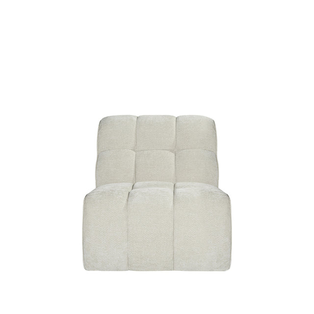 LABEL51 Bank Valentino - Naturel - Elite - 1,5-Zits Zonder Arm van LABEL51 – Luxe comfort op maat van PureWonen. Vraag naar de beste prijs.