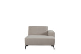 LABEL51 Bank Nero - Naturel - Boucle - Longchair Arm Rechts Voorstaand van LABEL51 - laagste prijs offerte van PureWonen