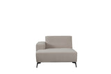 LABEL51 Bank Nero - Naturel - Boucle - Longchair Arm Links Voorstaand van LABEL51 - laagste prijs offerte van PureWonen