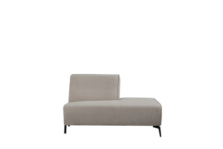 LABEL51 Bank Nero - Naturel - Boucle - Ottomane Rechts Voorstaand van LABEL51 - laagste prijs offerte van PureWonen