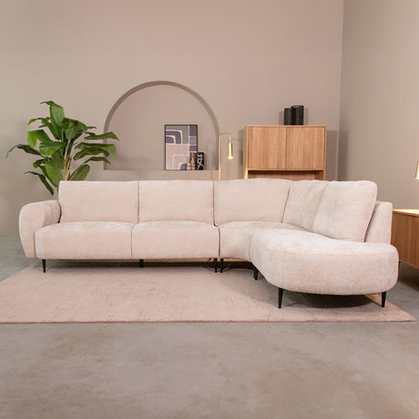 LABEL51 Hoekbank Milano - Naturel - Elite - Rechts van LABEL51 - laagste prijs offerte van PureWonen
