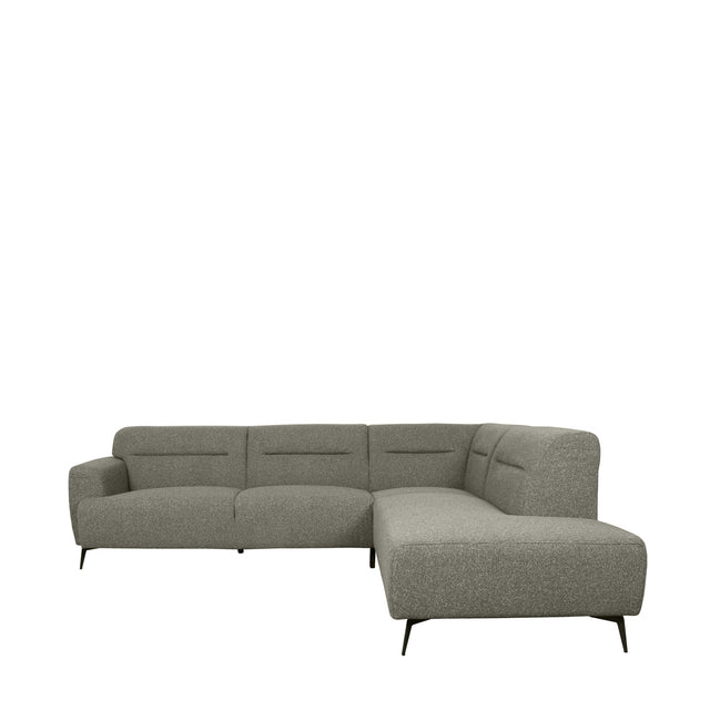 LABEL51 Hoekbank Bolzano - Truffel grijs - Boucle - Rechts van LABEL51 – Luxe comfort op maat van PureWonen. Vraag naar de beste prijs.