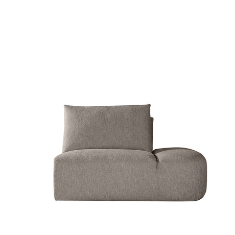 LABEL51 Bank Rocca - Taupe - Canyon - Ottomane Rechts Voorstaand van LABEL51 – Luxe comfort op maat van PureWonen. Vraag naar de beste prijs.