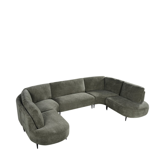 LABEL51 Bank Milano - Hunter - Elite - U-Bank van LABEL51 – Luxe comfort op maat van PureWonen. Vraag naar de beste prijs.