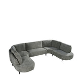 LABEL51 Bank Milano - Stone - Elite - U-Bank van LABEL51 – Luxe comfort op maat van PureWonen. Vraag naar de beste prijs.