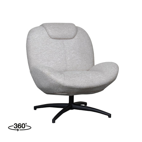 LABEL51 Fauteuil Clayton - Naturel - Canyon van LABEL51 – Luxe comfort op maat van PureWonen. Vraag naar de beste prijs.