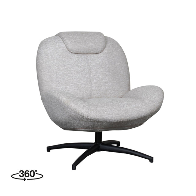 LABEL51 Fauteuil Clayton - Naturel - Canyon van LABEL51 – Luxe comfort op maat van PureWonen. Vraag naar de beste prijs.