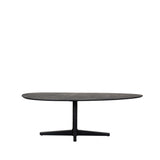 LABEL51 Eetkamertafel Rosie - Zwart - Mangohout - 220x100 cm van LABEL51 – Luxe comfort op maat van PureWonen. Vraag naar de beste prijs.