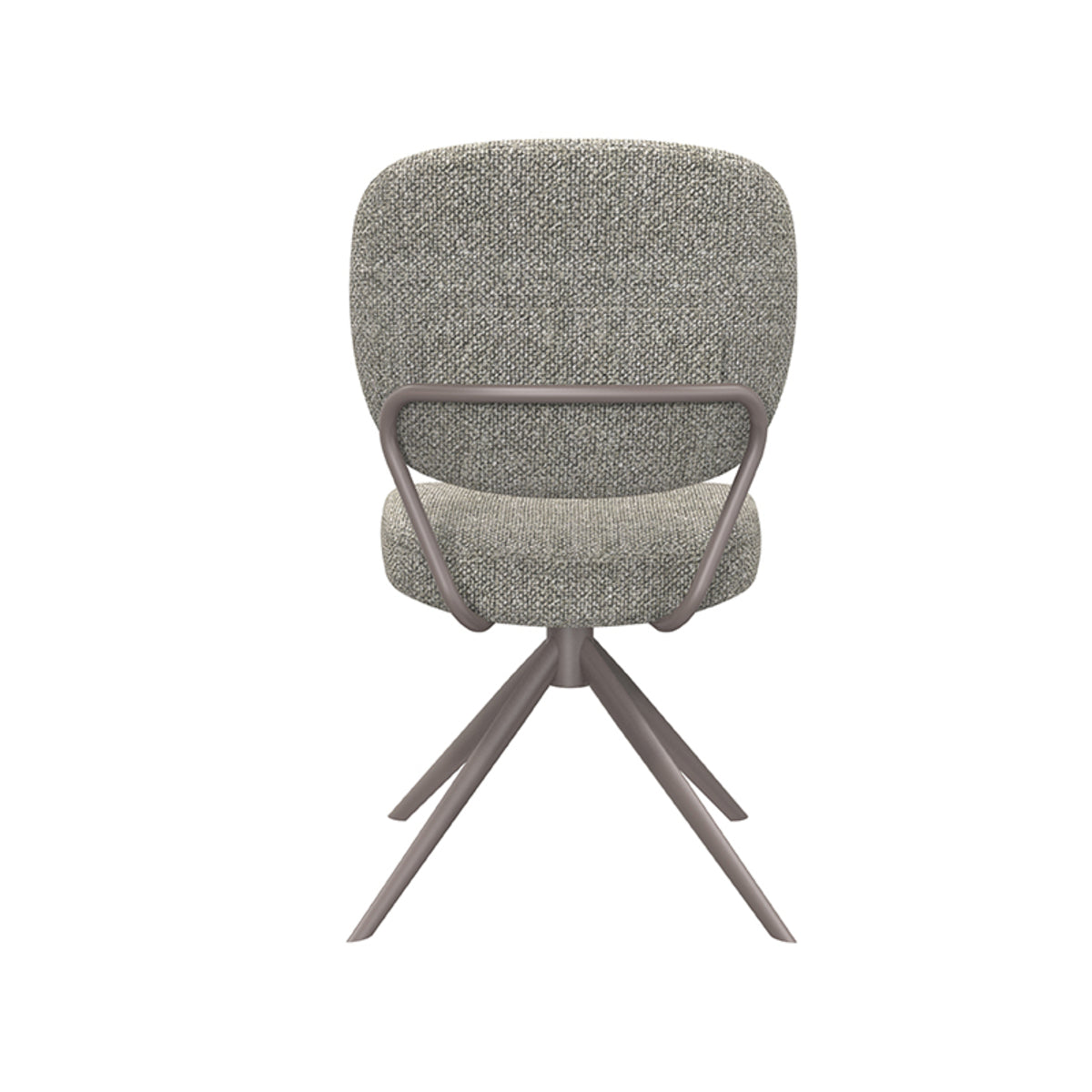 LABEL51 Eetkamerstoel Geneva - Truffel grijs - Boucle van LABEL51 – Luxe comfort op maat van PureWonen. Vraag naar de beste prijs.