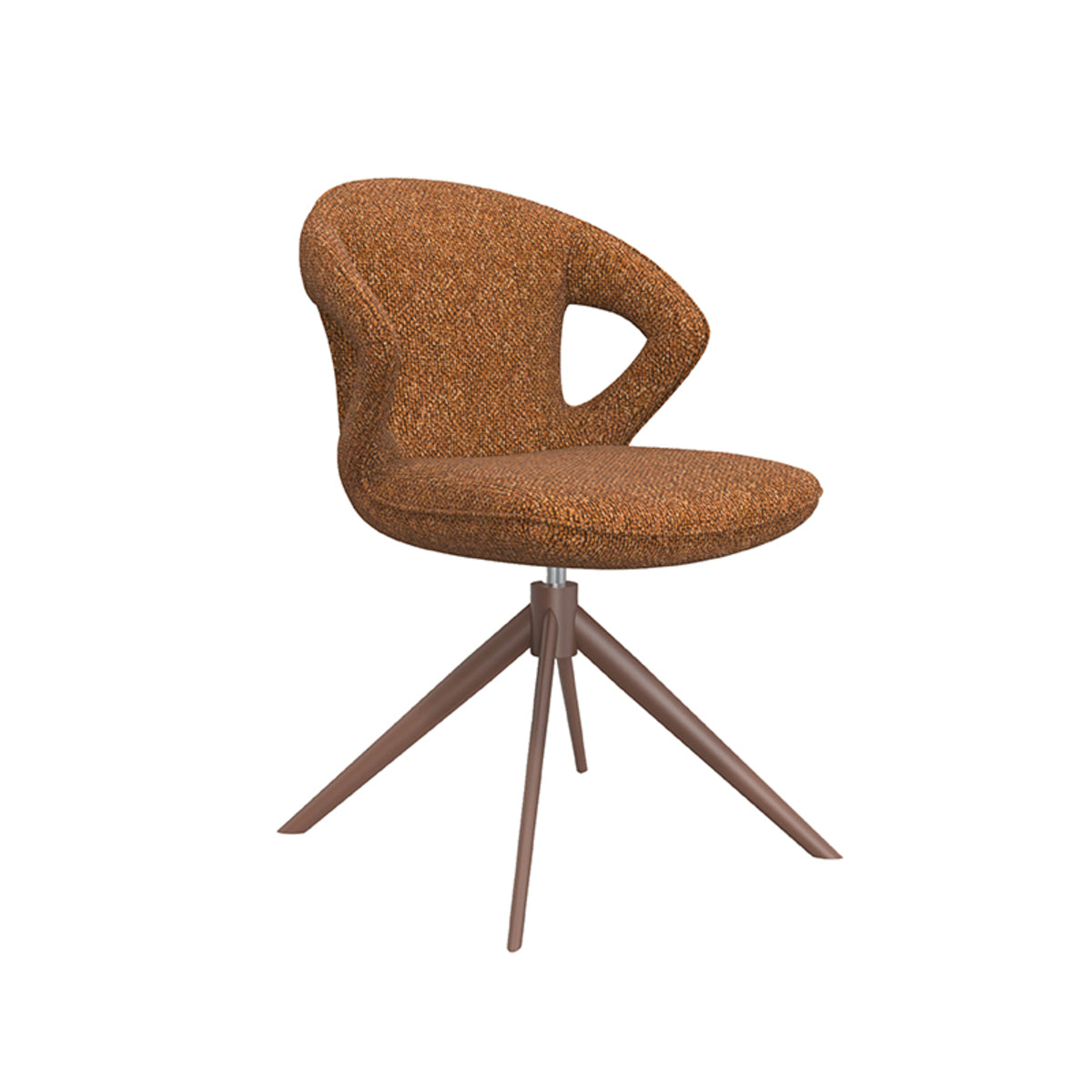 LABEL51 Eetkamerstoel Zurich - Coral - Boucle van LABEL51 - laagste prijs offerte van PureWonen