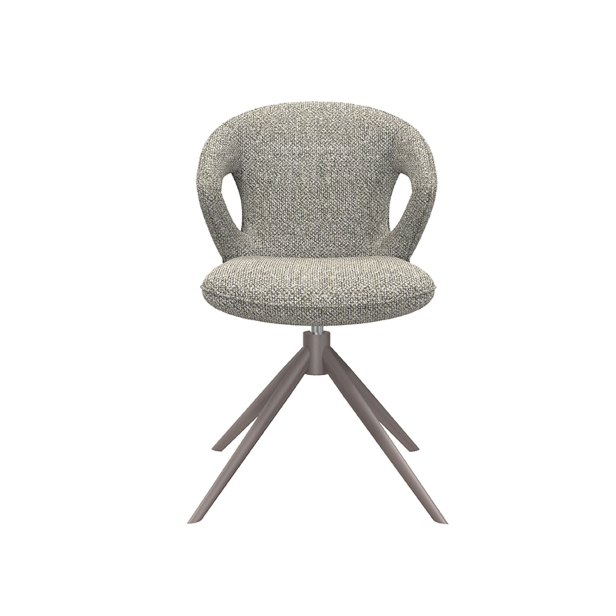 LABEL51 Eetkamerstoel Zurich - Truffel grijs - Boucle van LABEL51 – Luxe comfort op maat van PureWonen. Vraag naar de beste prijs.