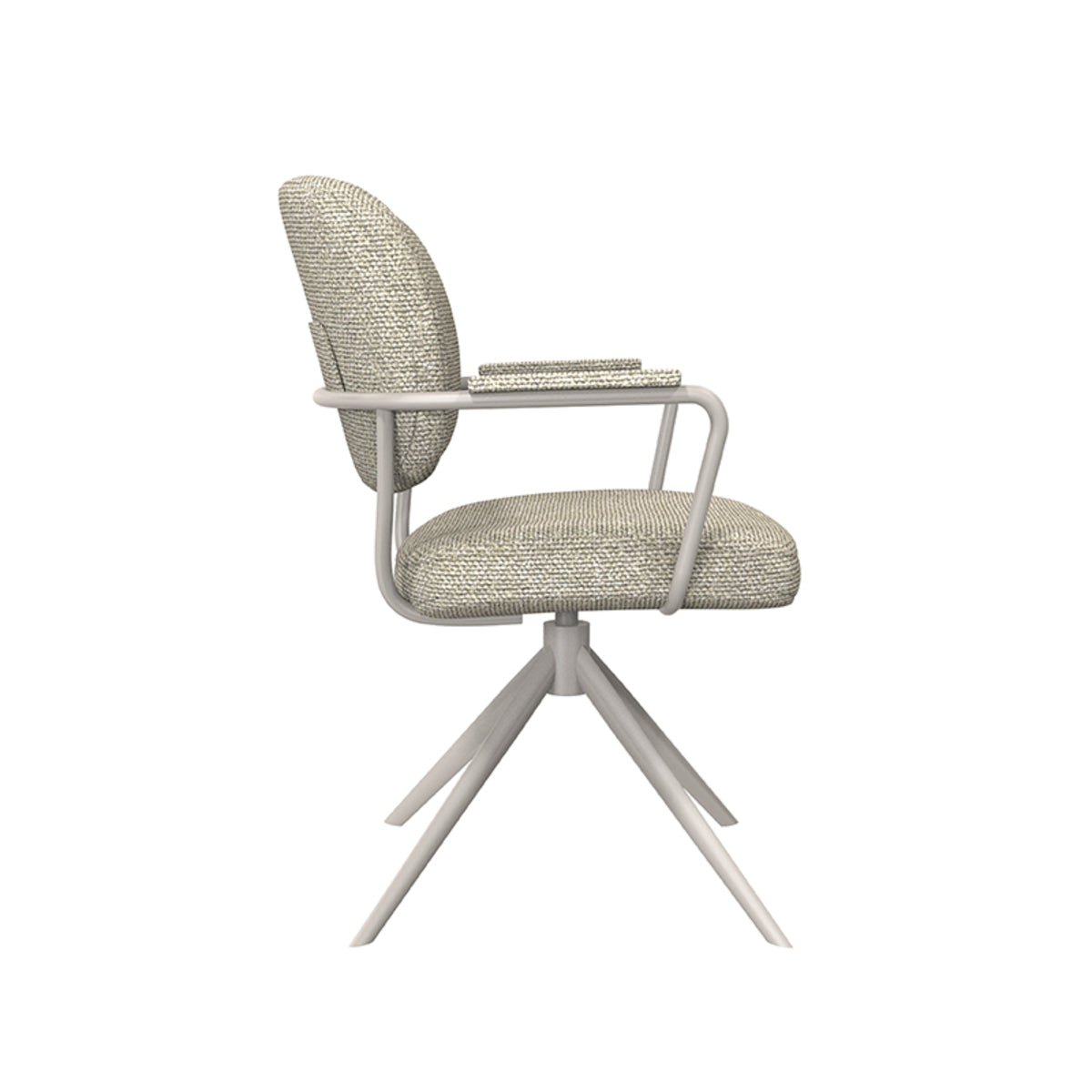 LABEL51 Eetkamerstoel Basel - Naturel - Boucle van LABEL51 - laagste prijs offerte van PureWonen