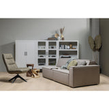 Jouke Draaifauteuil Leerlook Groen van WOOOD – Luxe comfort op maat van PureWonen. Vraag naar de beste prijs.