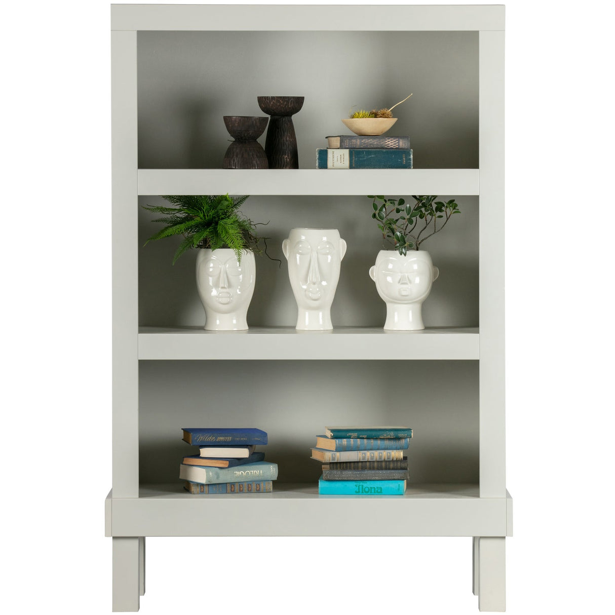 Bonk Open Kast Grenen Mist [Fsc] van WOOOD – Luxe comfort op maat van PureWonen. Vraag naar de beste prijs.