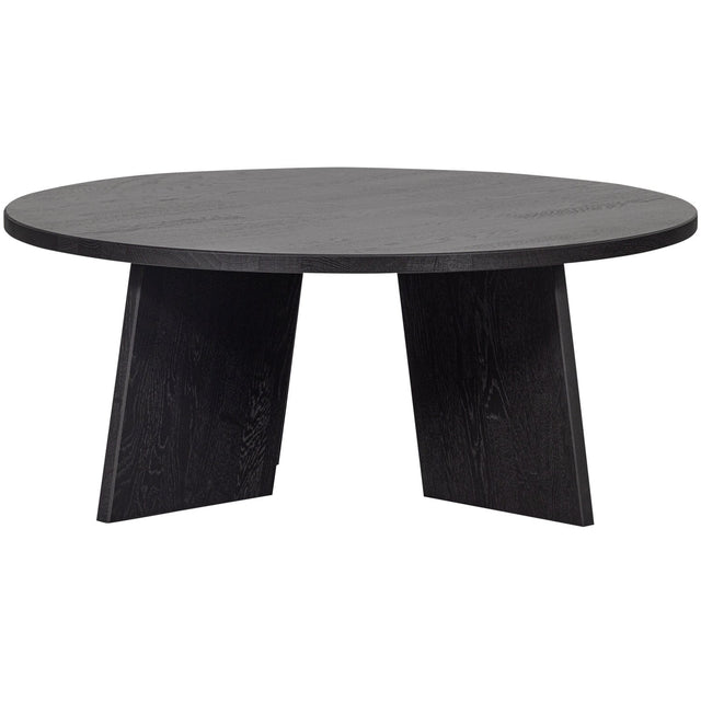 Fries Salontafel Eiken Blacknight O90 Cm [Fsc] van WOOOD – Luxe comfort op maat van PureWonen. Vraag naar de beste prijs.