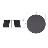 Fries Salontafel Eiken Blacknight O90 Cm [Fsc] van WOOOD – Luxe comfort op maat van PureWonen. Vraag naar de beste prijs.