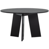 Fries Eettafel Eiken Blacknight O129 Cm [Fsc] van WOOOD – Luxe comfort op maat van PureWonen. Vraag naar de beste prijs.