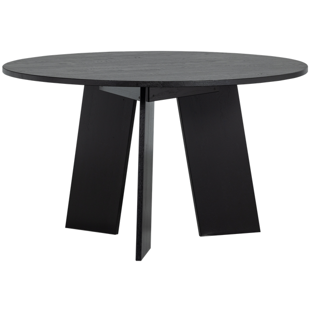 Fries Eettafel Eiken Blacknight O129 Cm [Fsc] van WOOOD – Luxe comfort op maat van PureWonen. Vraag naar de beste prijs.