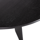 Fries Eettafel Eiken Blacknight O129 Cm [Fsc] van WOOOD – Luxe comfort op maat van PureWonen. Vraag naar de beste prijs.