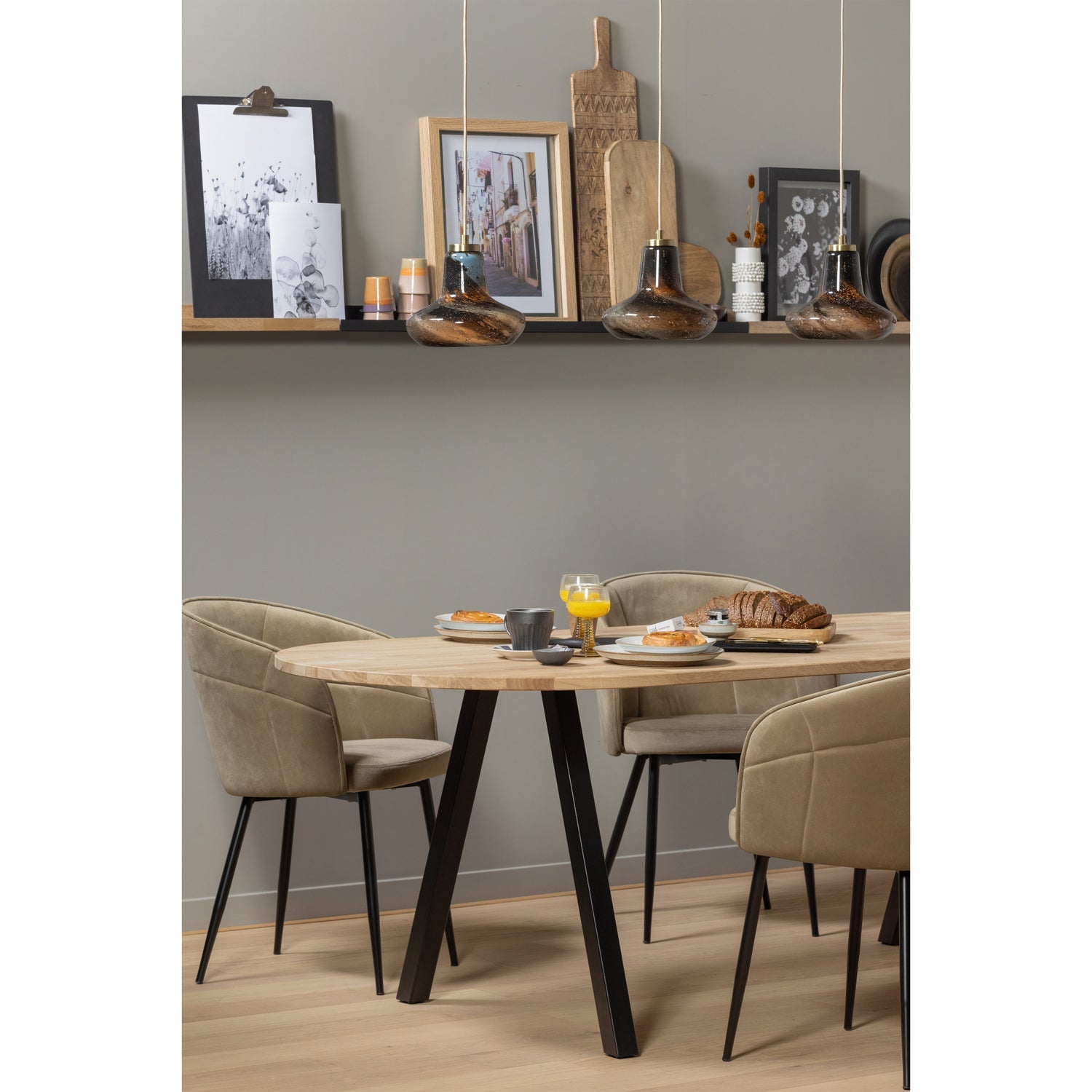 Tablo Tafelblad Ovaal Eiken Onbehandeld [Fsc] van WOOOD – Luxe comfort op maat van PureWonen. Vraag naar de beste prijs.