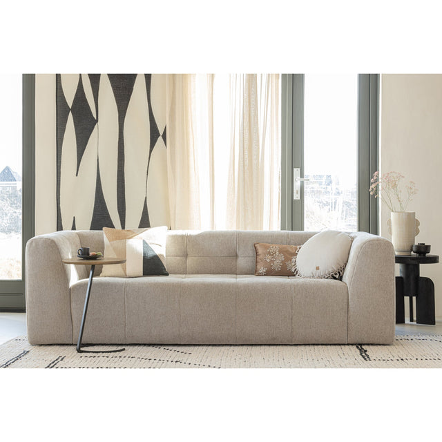 Grid 3 Zits Bank Geweven Stof Zand van WOOOD – Luxe comfort op maat van PureWonen. Vraag naar de beste prijs.