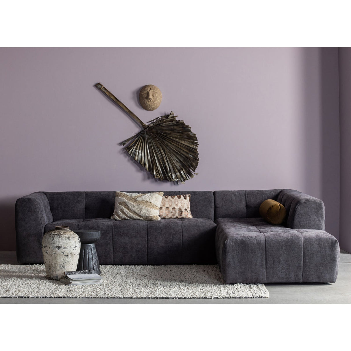 Borre Kruk Hout Zwart 40x O28 Cm van WOOOD – Luxe comfort op maat van PureWonen. Vraag naar de beste prijs.