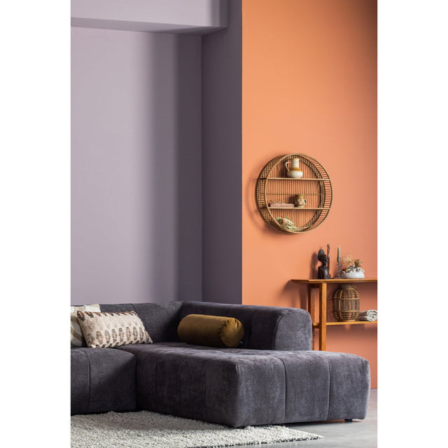 Spool Rolkussen Velvet Honinggeel