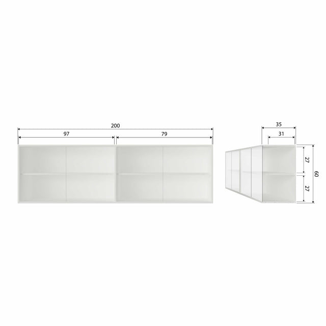Klink Opzetkast Grenen Mist [Fsc] van WOOOD – Luxe comfort op maat van PureWonen. Vraag naar de beste prijs.