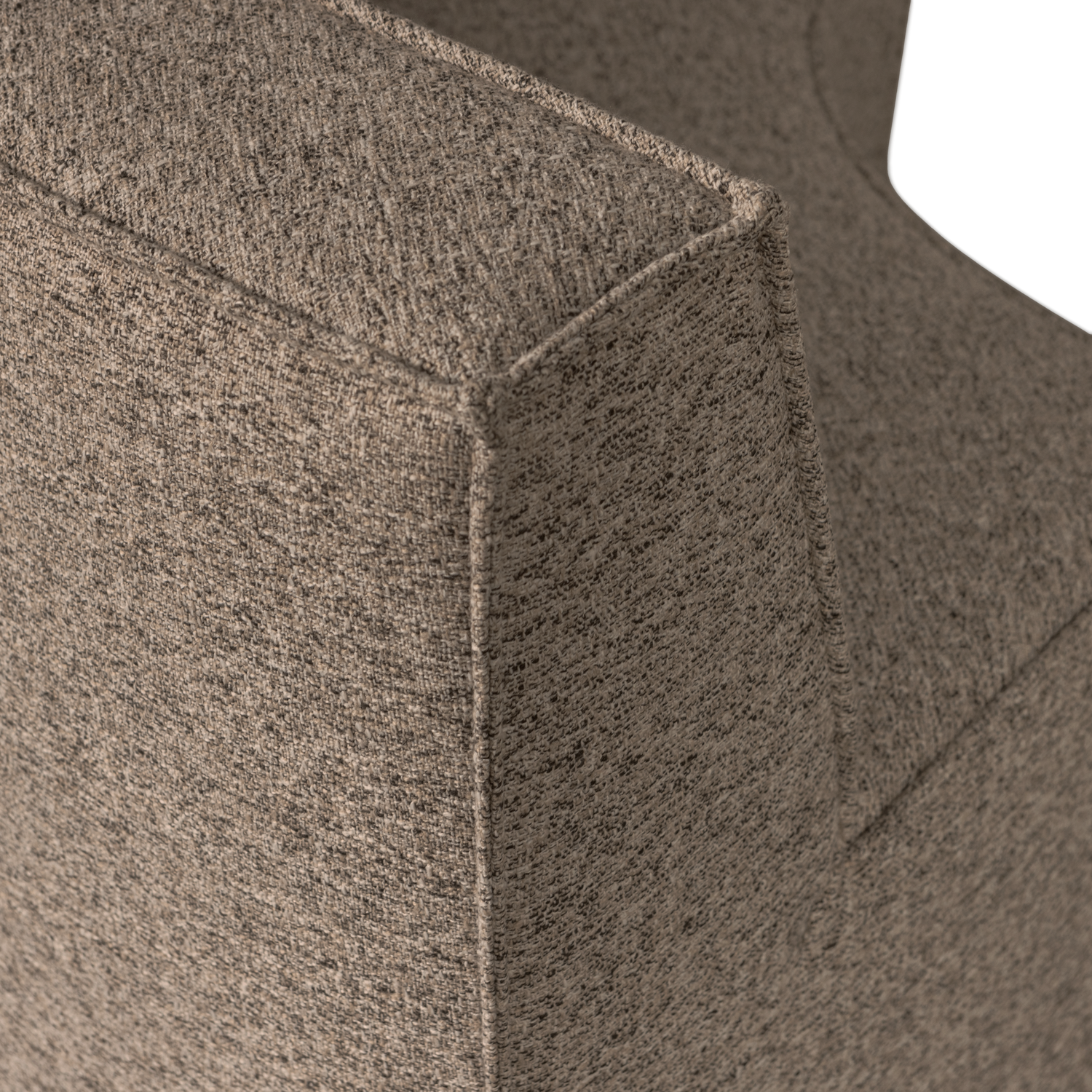 Europa 4 Zits Eetbank Geweven Stof Donkerbruin Melange van WOOOD – Luxe comfort op maat van PureWonen. Vraag naar de beste prijs.