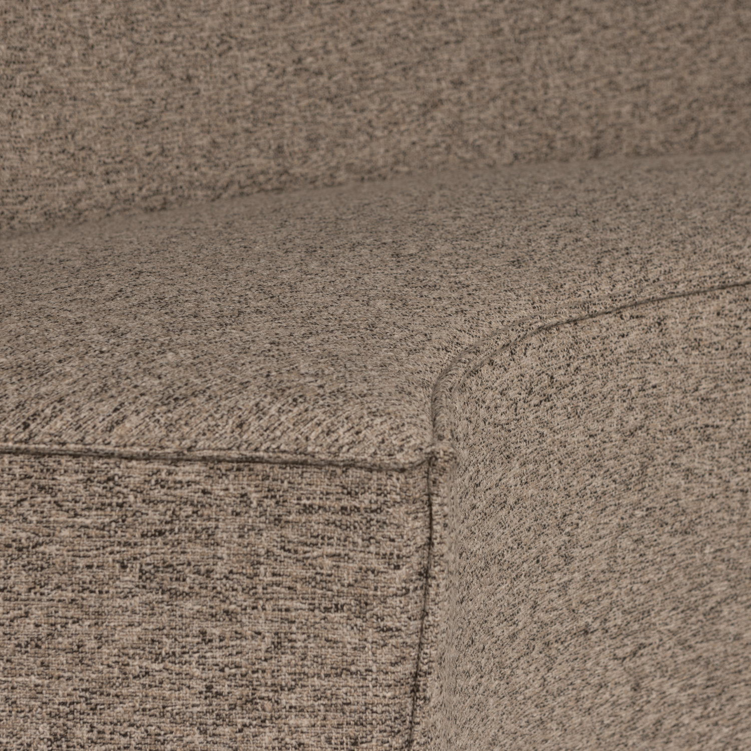 Europa 4 Zits Eetbank Geweven Stof Donkerbruin Melange van WOOOD – Luxe comfort op maat van PureWonen. Vraag naar de beste prijs.