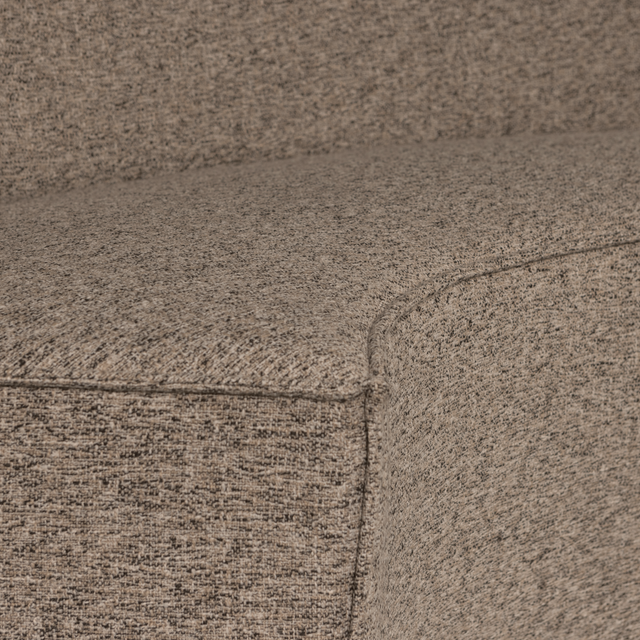 Europa 4 Zits Eetbank Geweven Stof Donkerbruin Melange van WOOOD – Luxe comfort op maat van PureWonen. Vraag naar de beste prijs.