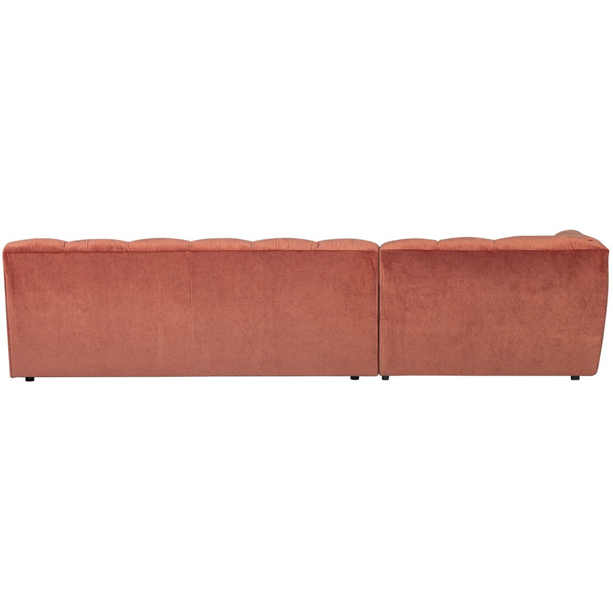 Allure Chaise Longue Links Velvet Blush van WOOOD – Luxe comfort op maat van PureWonen. Vraag naar de beste prijs.