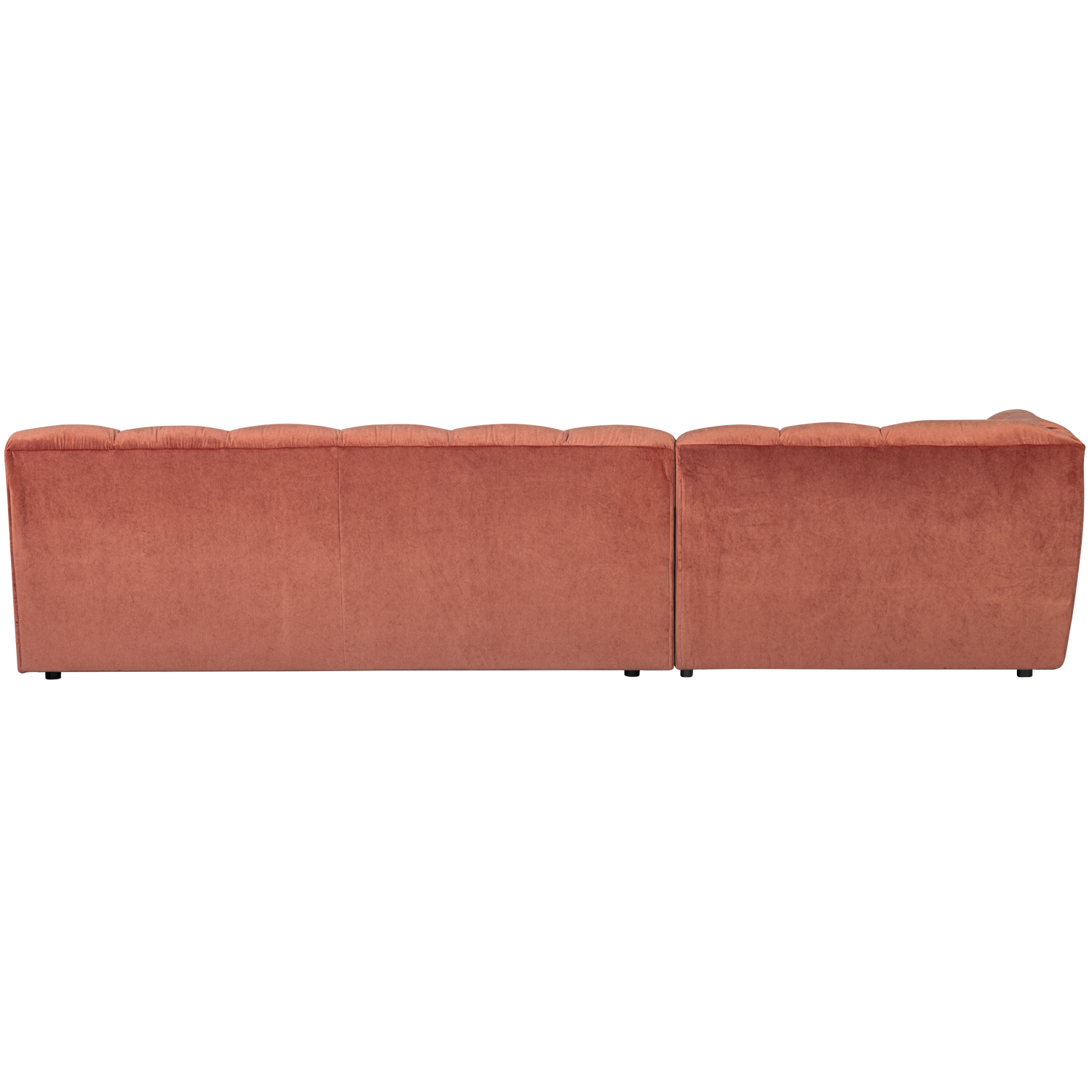 Allure Chaise Longue Links Velvet Blush van WOOOD – Luxe comfort op maat van PureWonen. Vraag naar de beste prijs.