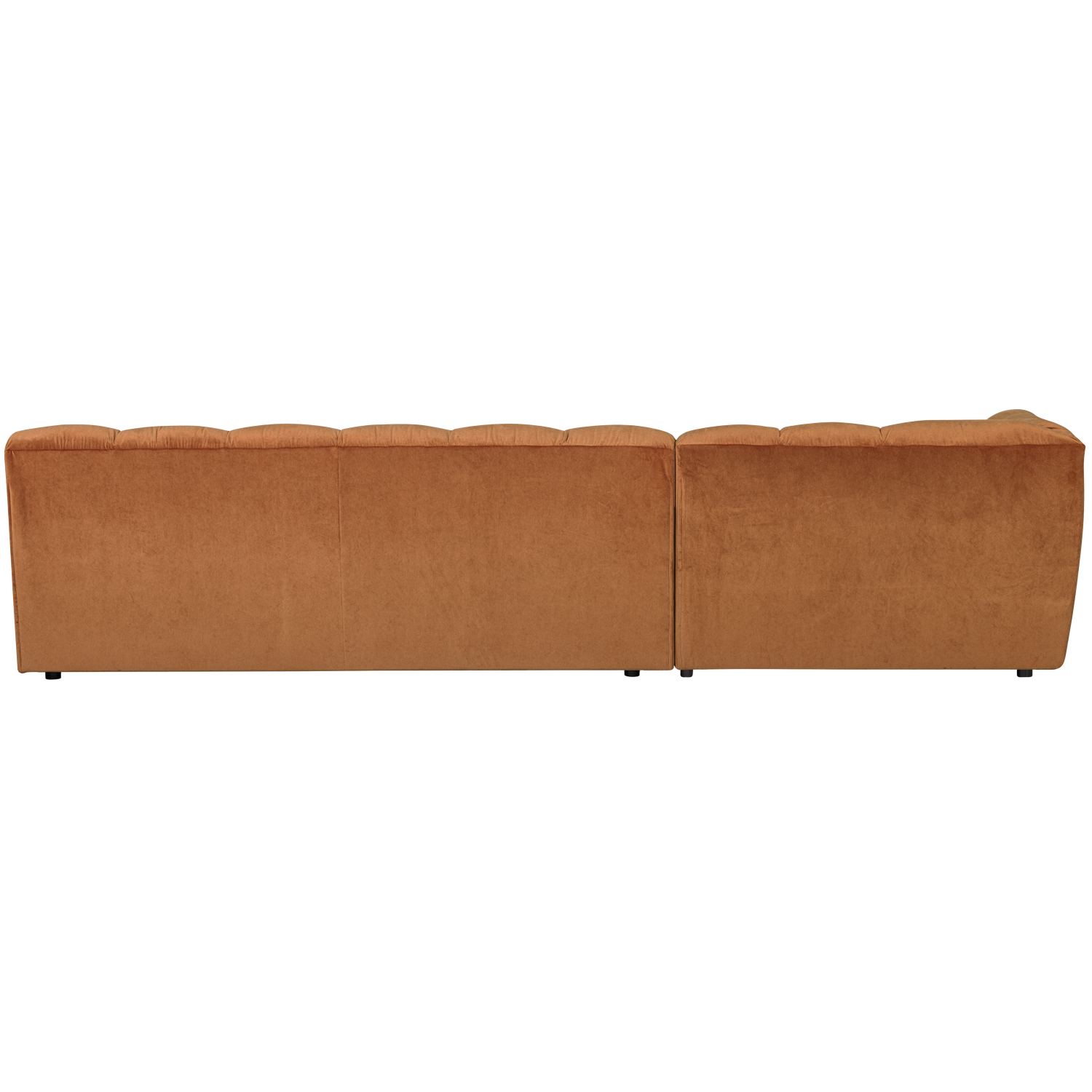 Allure Chaise Longue Links Velvet Terra van WOOOD – Luxe comfort op maat van PureWonen. Vraag naar de beste prijs.