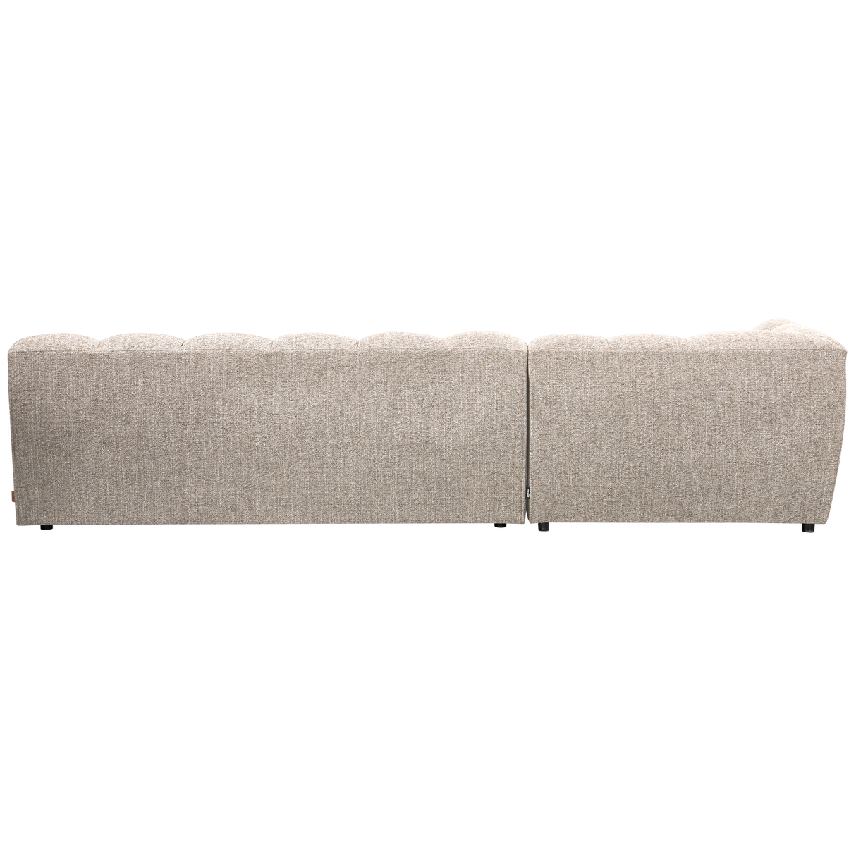 Allure Chaise Longue Links Geweven Stof Naturel Melange van WOOOD – Luxe comfort op maat van PureWonen. Vraag naar de beste prijs.