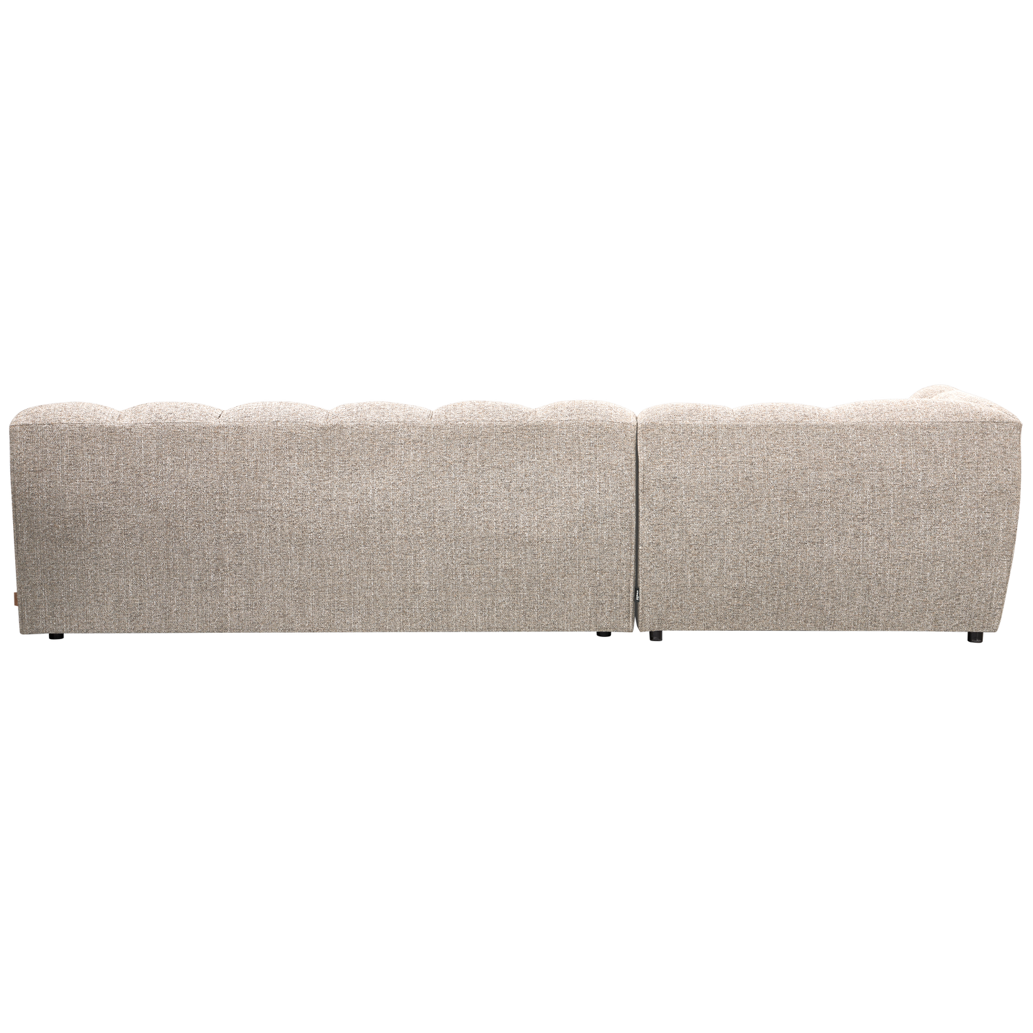 Allure Chaise Longue Links Geweven Stof Naturel Melange van WOOOD – Luxe comfort op maat van PureWonen. Vraag naar de beste prijs.