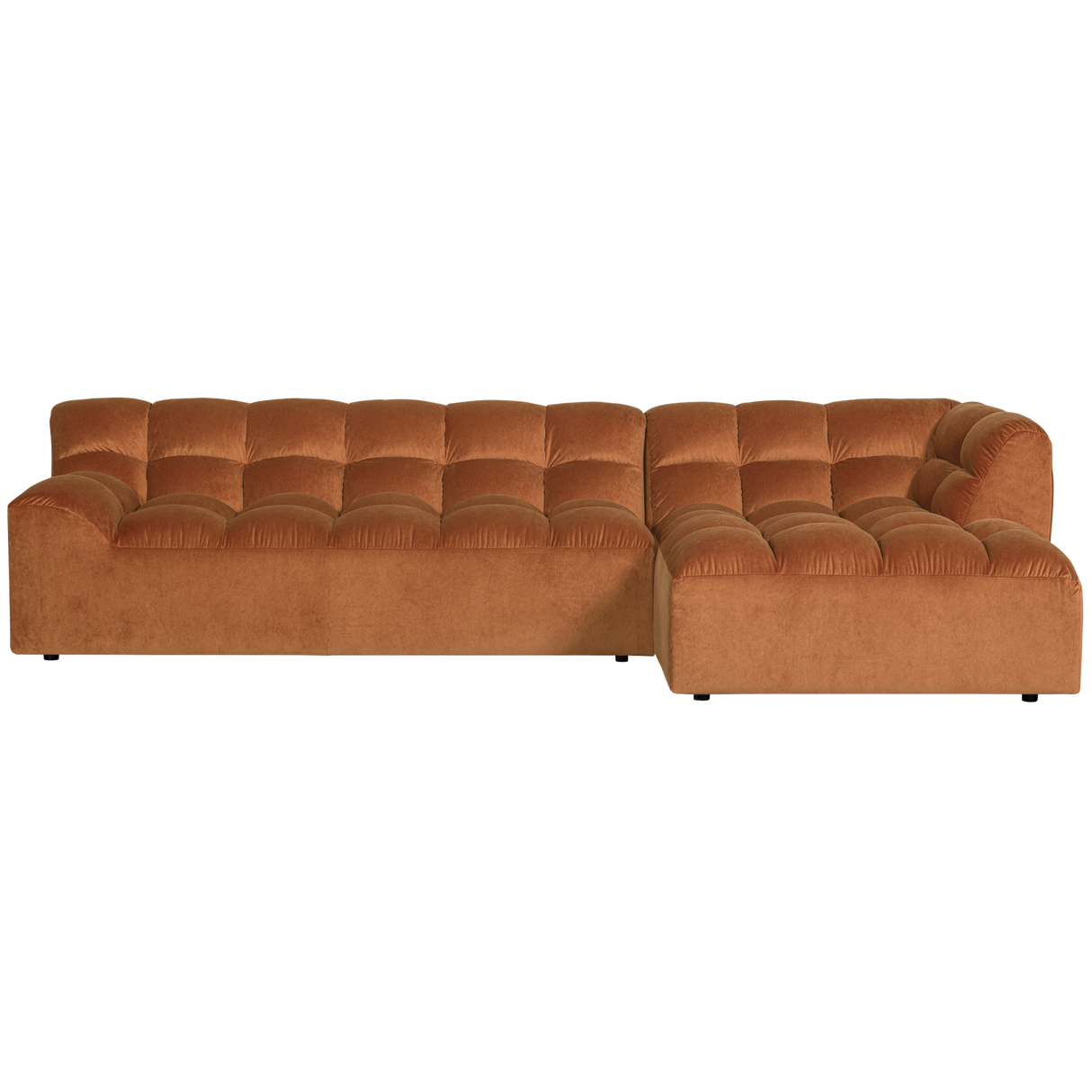 Allure Chaise Longue Rechts Velvet Terra van WOOOD – Luxe comfort op maat van PureWonen. Vraag naar de beste prijs.